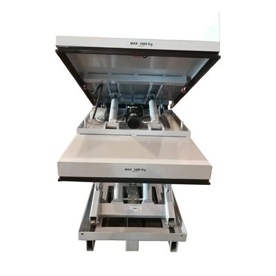 Tabela de inclinação miniada de elevador de tesoura hidráulica para 1 tonelada de peso e capacidade de carga